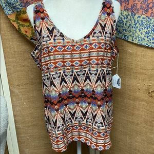 BoHo V-neck tank